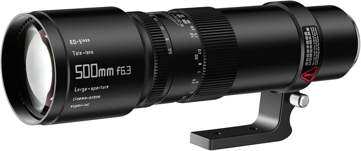 لنز دوربین فول فریم 500mm F6.3 تی تی آرتیسان با مانت Canon EF، لنز تله فوتو مناسب عکاسی از حیات وحش لنز دوربین فول فریم 500mm F6.3 تی تی آرتیسان با مانت Canon EF، لنز تله فوتو مناسب عکاسی از حیات وحش