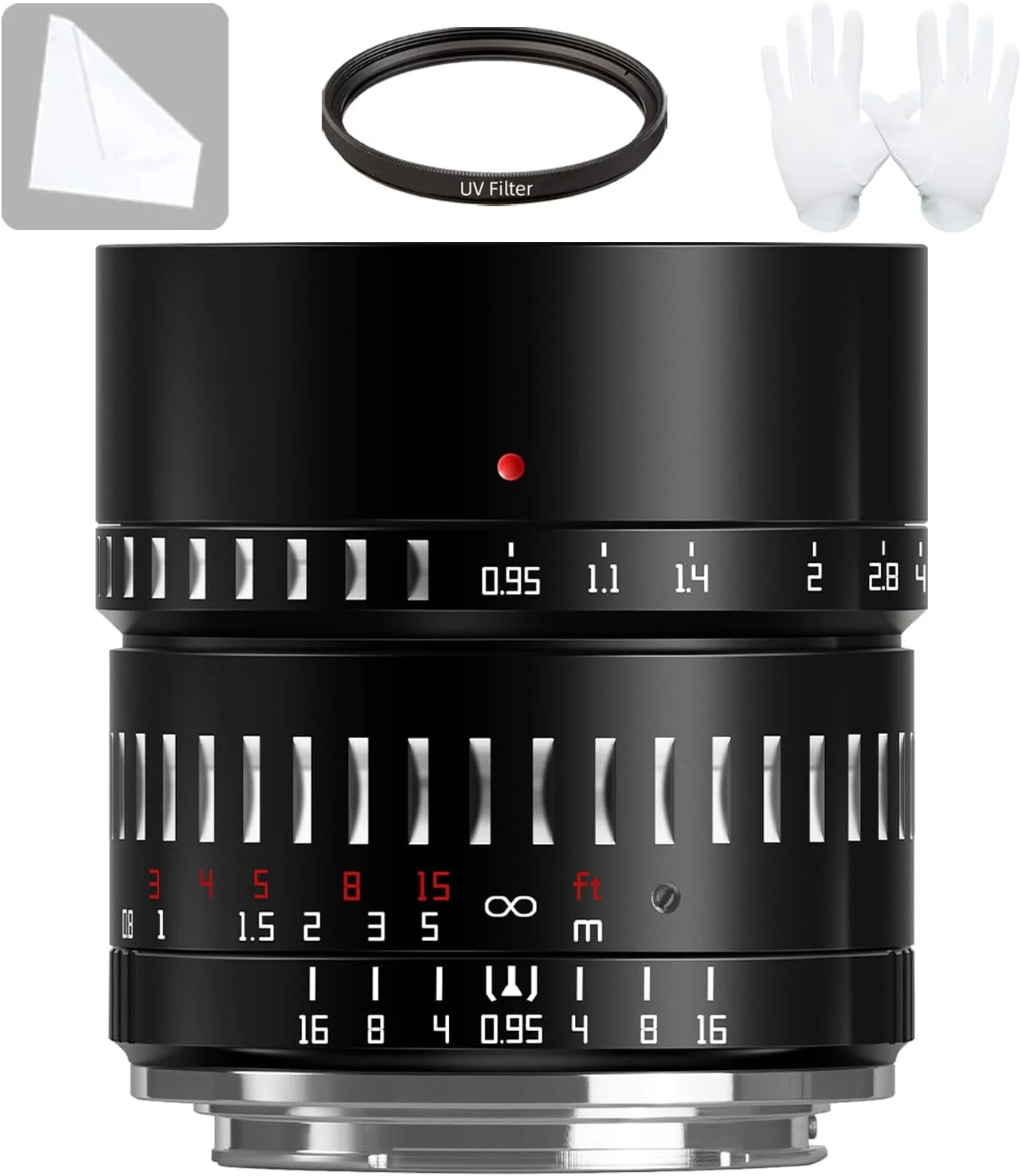 لنز دستی 50 میلی‌متری F0.95 پرتره TTartisan، سازگار با دوربین‌های فوجی X-Mount مدل‌های X-PRO1 X-PRO2 X-E1 X-E2 X-E3 X-H1 X-T1 X-T10 X-T2 X-T3 X-T20 X-T30 X-T100 X-A1 X-A10 X-A2 X-A3 X-A5