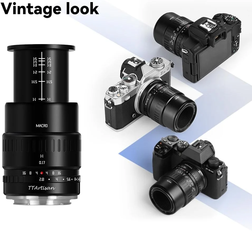 لنز دوربین TTArtisan 40mm F2.8 APS-C (مانت فوجی، مشکی)