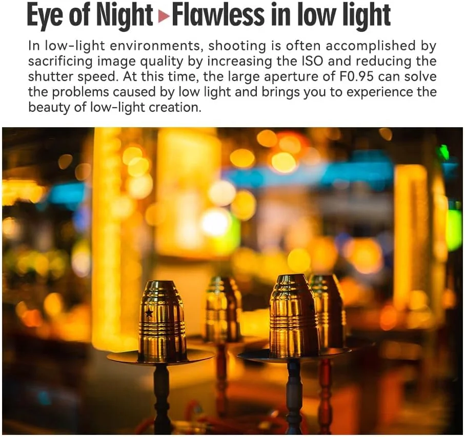 لنز دستی 50mm F0.95 APS-C TTArtisan با طول پرتره، مناسب برای دوربین‌های سونی با مانت E سازگار با مدل‌های A5000 A5100 A6000 A6100 A6400 A6600 NEX-3 NEX-3N NEX-5T NEX-5R NEX-5 NEX-5N NEX5C