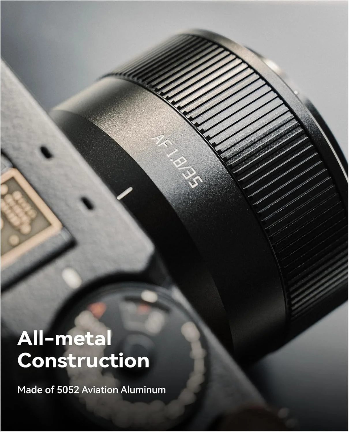 لنز فوکوس خودکار TTartisan APS-C AF 35mm F1.8 II برای Sony E-Mount - طراحی سبک وزن، سازگار با دوربین های بدون آینه Sony E-Mount