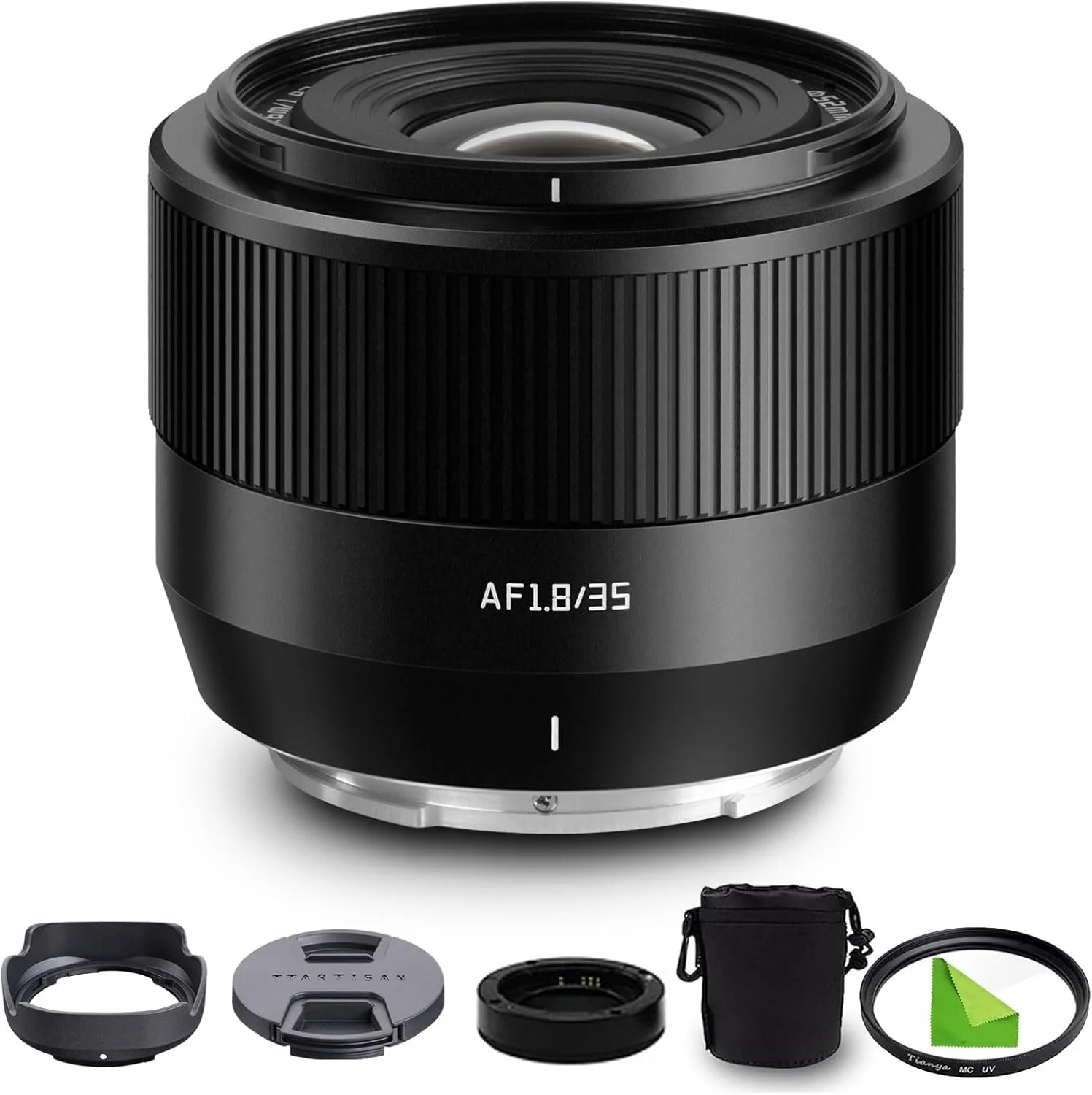 لنز فوکوس خودکار TTArtisan 35mm F1.8 II X-Mount APS-C با دیافراگم بزرگ برای دوربین های فوجی فیلم Fujifilm X-A7 X-H2 X-T10 X-T100 X-T20 X-T200 X-T3 X-T30 X-T30II X-T4 X-T5 X-T50 X-Pro3 X-E2S X-E3 X-E4 X-S100