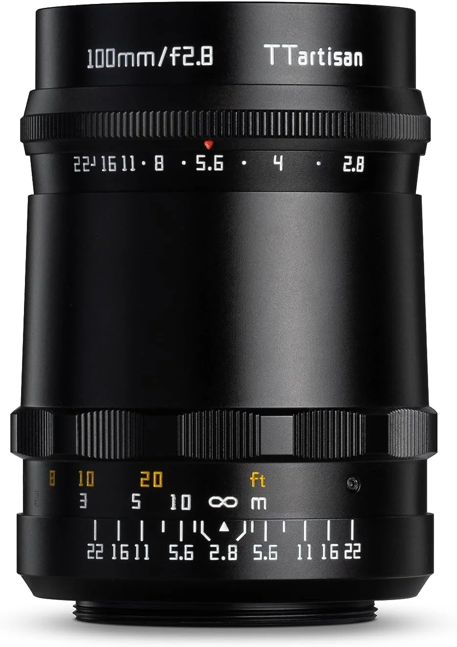 لنز TTArtisan 100mm F2.8 (بوکه حبابی) با بدنه فلزی سازگار با مانت M42 - مشکی