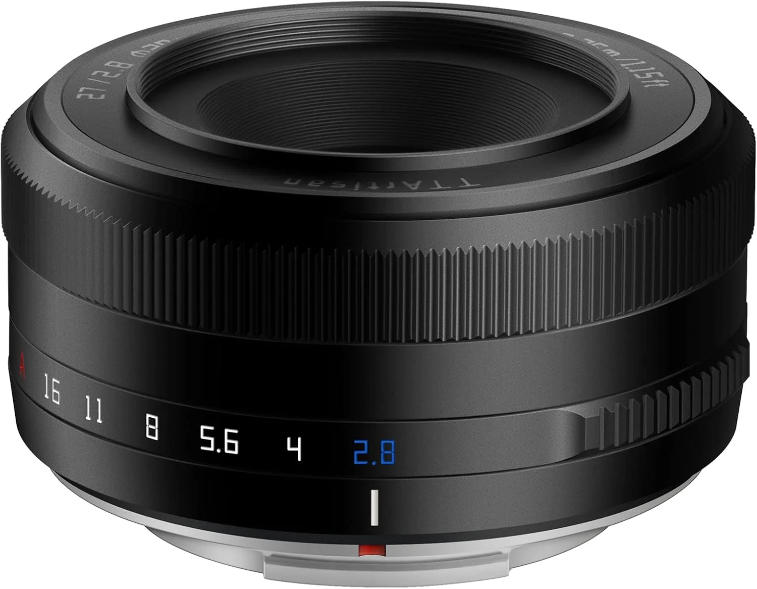 لنز فوکوس خودکار TTartisan 27mm F2.8، سازگار با دوربین های فوجی X-Mount مدل های XS10 X-A5 X-A7 X-M1 X-M2 X-E4 X-T1 X-T10 X-T2 X-T20 X-T3 X-T4 X-T100 X-T200 X-T30 X-Pro1 X-Pro2 X-Pro3 X-E1 مشکی