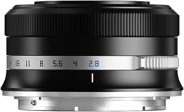 لنز فوکوس خودکار TTArtisan 27mm F2.8 با بدنه فلزی سازگار با دهانه Nikon Z - مشکی