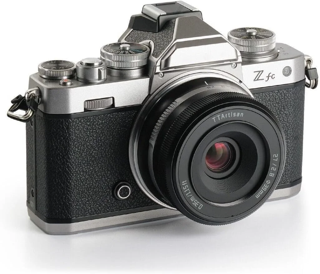 لنز فوکوس خودکار TTArtisan 27mm F2.8 با بدنه فلزی سازگار با دهانه Nikon Z - مشکی