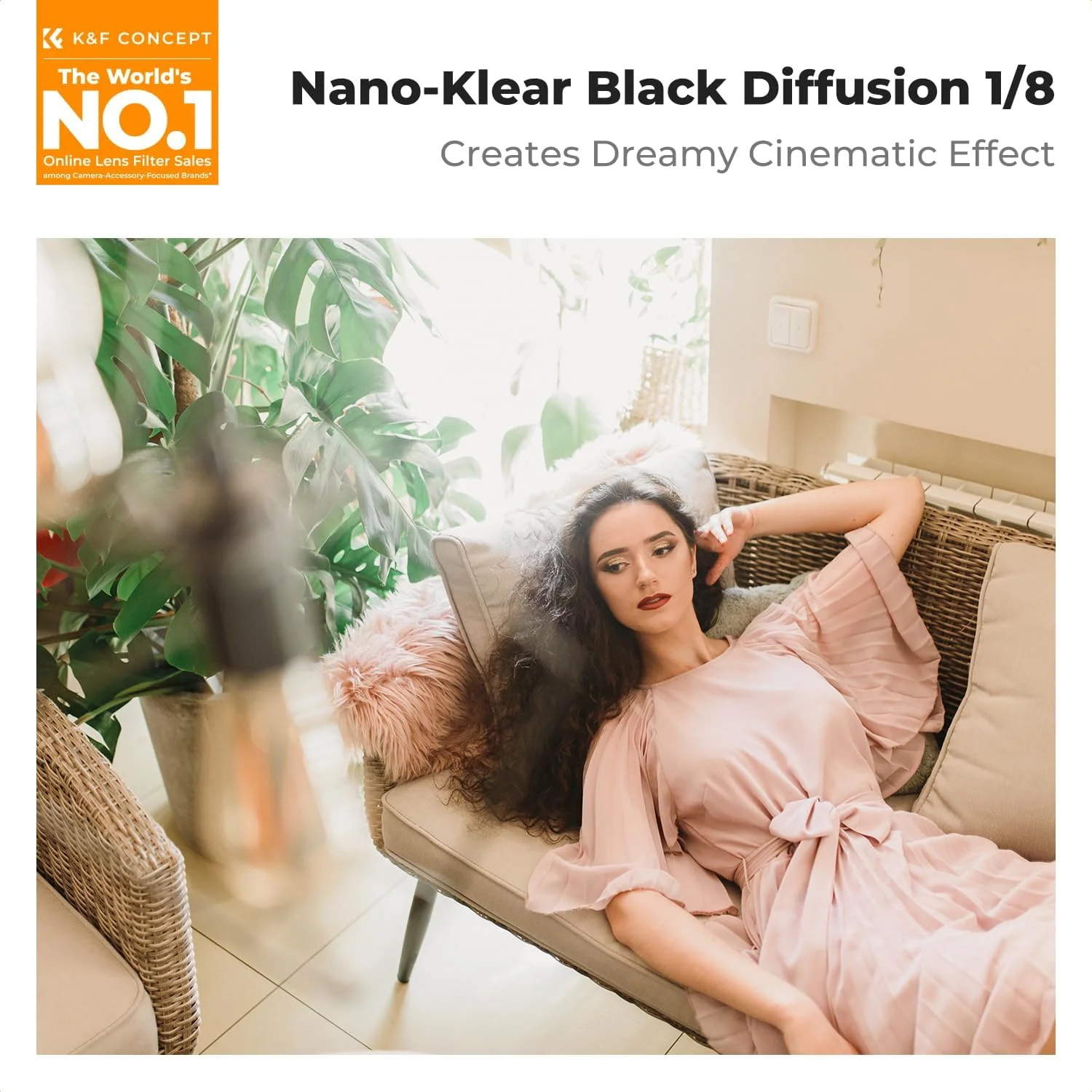 فیلتر دیفیوزر مشکی 49 میلیمتری 1/8 K&F CONCEPT (سری Nano-K) فیلتر دیفیوزر مشکی 49 میلیمتری 1/8 K&F CONCEPT (سری Nano-K)