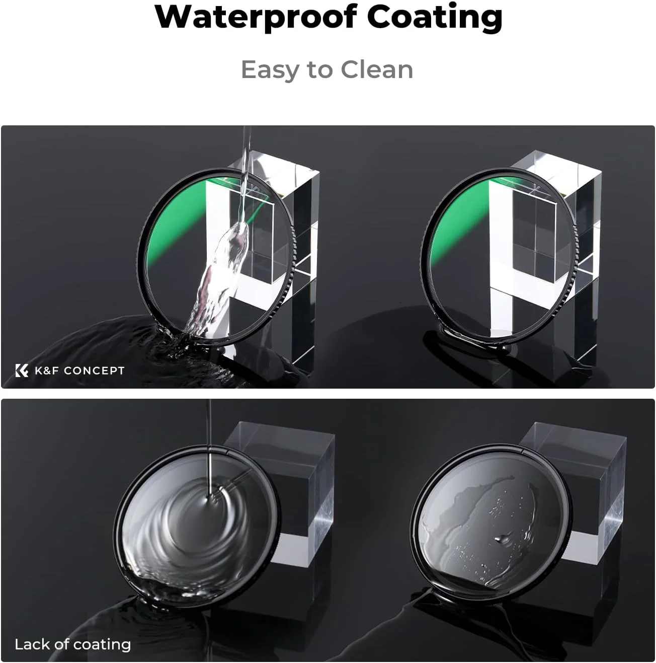 کیت فیلتر لنز K&F Concept 62mm CPL MCUV ND1000 شامل 2 عدد درپوش لنز، فیلتر پلاریزه ضد آب + محافظ UV + فیلتر لنز دوربین با چگالی خنثی ثابت با 24 لایه پوشش کیت فیلتر لنز K&F Concept 62mm CPL MCUV ND1000 شامل 2 عدد درپوش لنز، فیلتر پلاریزه ضد آب + محافظ UV + فیلتر لنز دوربین با چگالی خنثی ثابت با 24 لایه پوشش