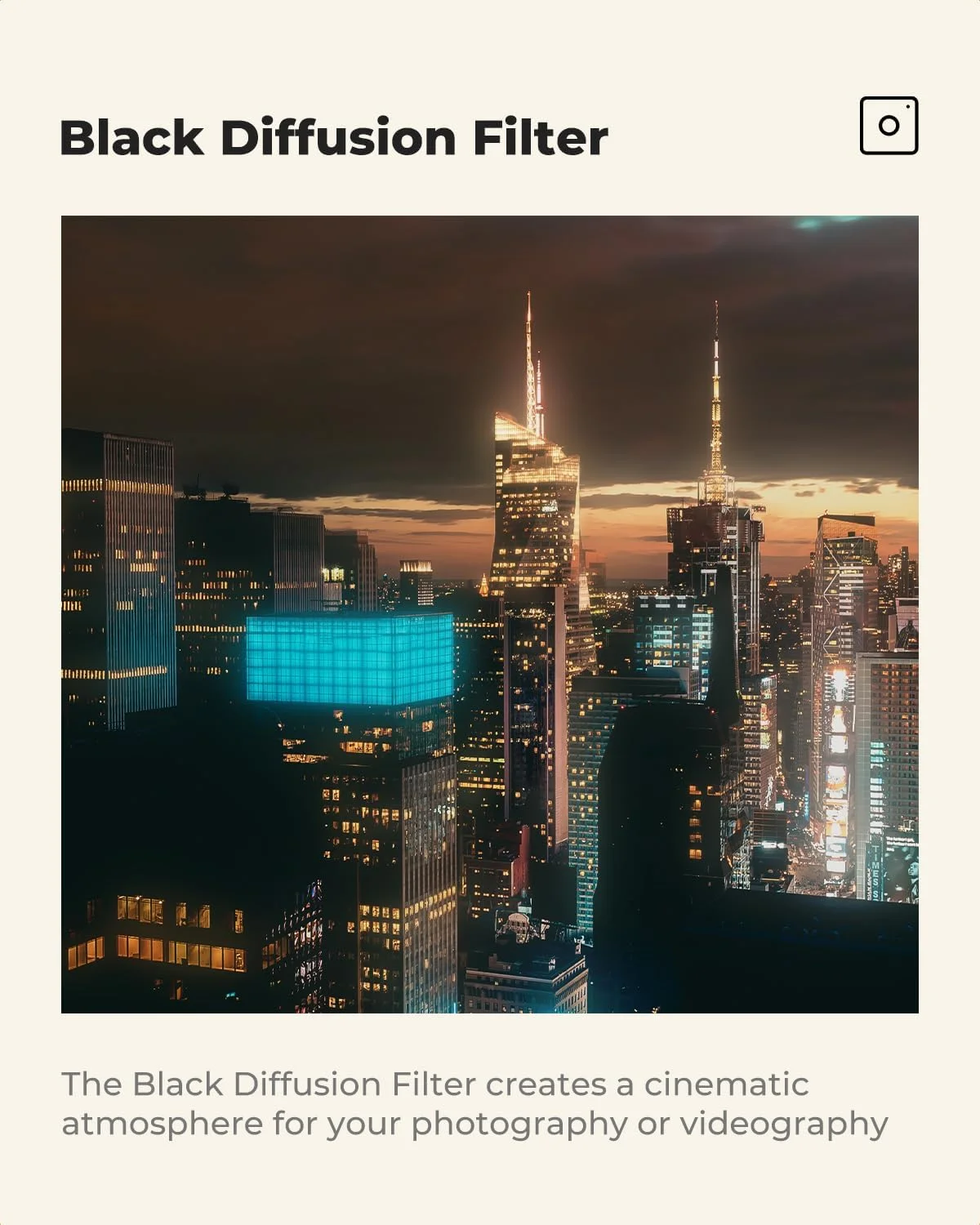 فیلتر دیفیوژن مشکی 1/4 K&F Concept سایز 58 میلیمتر، مقاوم در برابر آب، ضد خش و ضد انعکاس برای لنز دوربین دیجیتال فیلتر دیفیوژن مشکی 1/4 K&F Concept سایز 58 میلیمتر، مقاوم در برابر آب، ضد خش و ضد انعکاس برای لنز دوربین دیجیتال