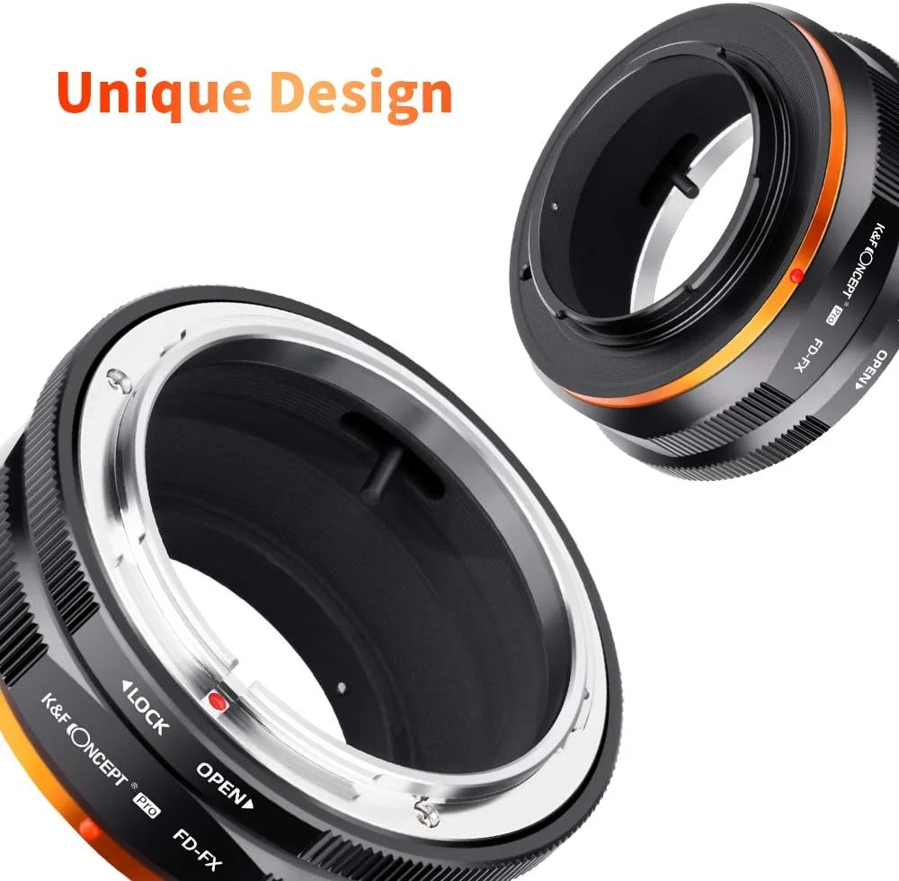 آداپتور لنز K&F Concept سازگار با لنزهای Canon FD FL به دوربین های بدون آینه Fujifilm Fuji X-Series X FX Mount با طراحی لاک مات برای Fuji XT2 XT20 XE3 XT1 X-T2 آداپتور لنز K&F Concept سازگار با لنزهای Canon FD FL به دوربین های بدون آینه Fujifilm Fuji X-Series X FX Mount با طراحی لاک مات برای Fuji XT2 XT20 XE3 XT1 X-T2