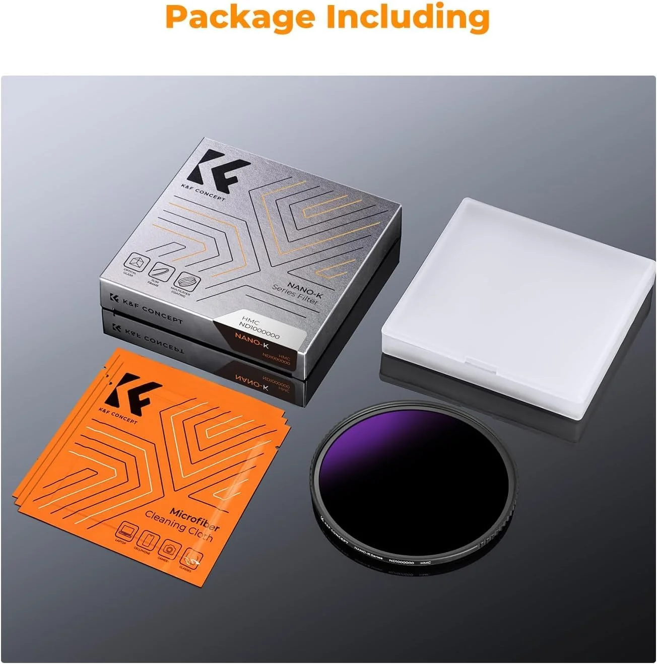 فیلتر لنز ND1000000 (20 استاپ) 95 میلیمتری K&F CONCEPT با 18 پوشش چند لایه، فیلتر لنز دوربین با چگالی خنثی (سری K) فیلتر لنز ND1000000 (20 استاپ) 95 میلیمتری K&F CONCEPT با 18 پوشش چند لایه، فیلتر لنز دوربین با چگالی خنثی (سری K)