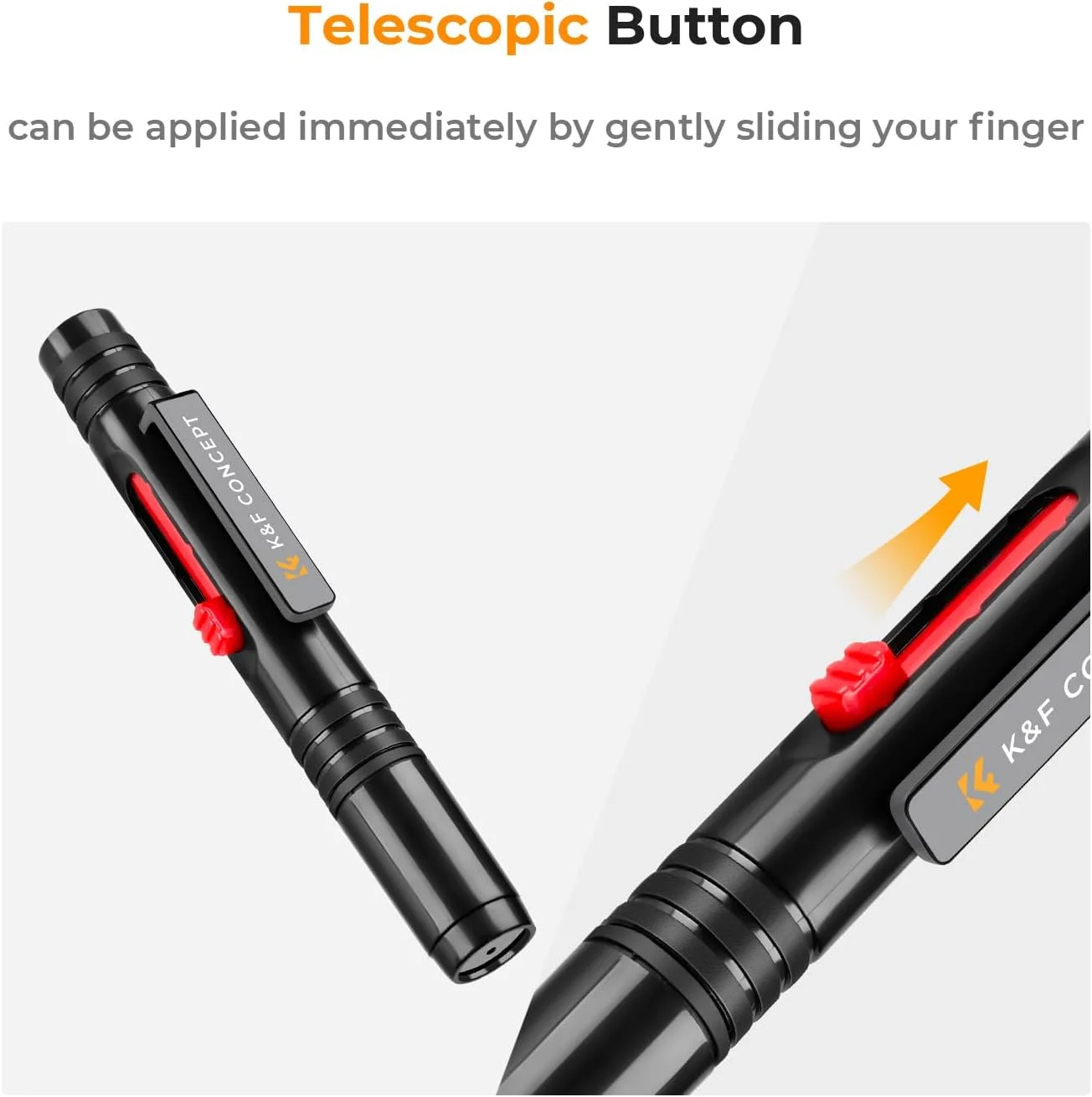 K&F CONCEPT Lens-Cleaning Pen *3 Double Sided Carbon Tip for DSLR Cameras, Lens, Filters, Lenses, Telescope, Smartphone K&F CONCEPT Lens-Cleaning Pen *3 Double Sided Carbon Tip for DSLR Cameras, Lens, Filters, Lenses, Telescope, Smartphone