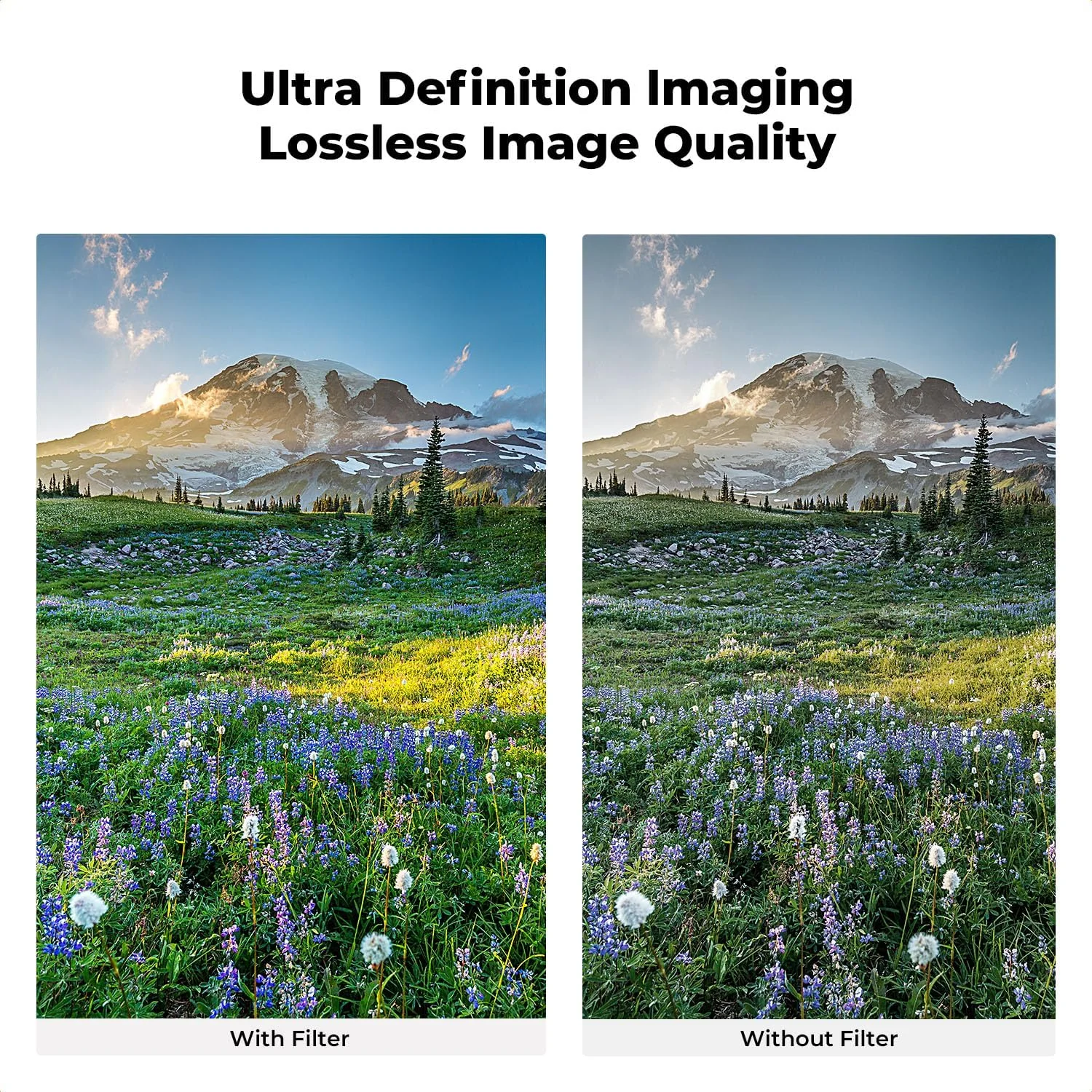 فیلتر پلاریزه دایره ای 58 میلی متری، فیلتر پلاریزه دایره ای ضد آب K&F Concept با 24 پوشش چند لایه فیلتر CPL برای لنز دوربین 58 میلی متری (سری D)