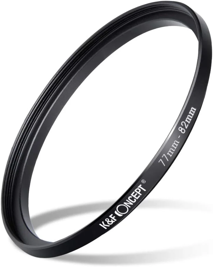 مجموعه حلقه های تبدیل سایز لنز فلزی 11 عددی K&F Concept شامل حلقه های افزایش سایز 26-30MM، 30-37MM، 37-43MM، 43-52MM، 52-55MM، 55-58MM، 58-62MM، 62-67MM، 67-72MM، 72-77MM، 77-82MM سازگار با لنز دوربین های DSLR کانن و نیکون مجموعه حلقه های تبدیل سایز لنز فلزی 11 عددی K&F Concept شامل حلقه های افزایش سایز 26-30MM، 30-37MM، 37-43MM، 43-52MM، 52-55MM، 55-58MM، 58-62MM، 62-67MM، 67-72MM، 72-77MM، 77-82MM سازگار با لنز دوربین های DSLR کانن و نیکون