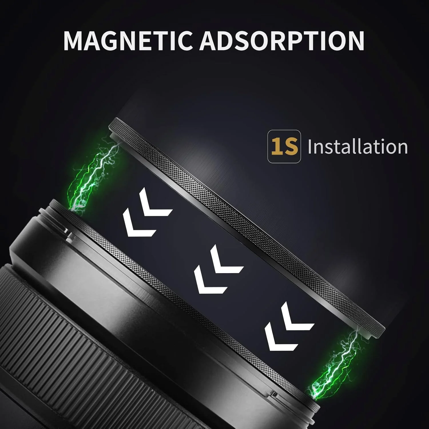 فیلتر لنز ND1000 مغناطیسی سیستم تعویض سریع K&F Concept (فیلتر چگالی خنثی ثابت 10 استاپ) آبگریز با 28 پوشش چند لایه برای لنز دوربین (82 میلی متر) فیلتر لنز ND1000 مغناطیسی سیستم تعویض سریع K&F Concept (فیلتر چگالی خنثی ثابت 10 استاپ) آبگریز با 28 پوشش چند لایه برای لنز دوربین (82 میلی متر)