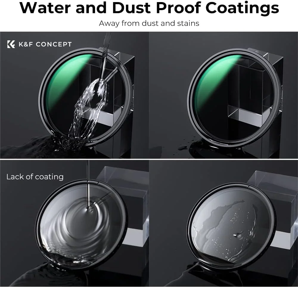 فیلتر ND متغیر مغناطیسی 82 میلیمتری K&F Concept ND8-ND128 (3 تا 7 استاپ) + کیت حلقه پایه مغناطیسی، چگالی خنثی قابل تنظیم با 28 پوشش چند لایه ضد آب (سری Nano-X) فیلتر ND متغیر مغناطیسی 82 میلیمتری K&F Concept ND8-ND128 (3 تا 7 استاپ) + کیت حلقه پایه مغناطیسی، چگالی خنثی قابل تنظیم با 28 پوشش چند لایه ضد آب (سری Nano-X)