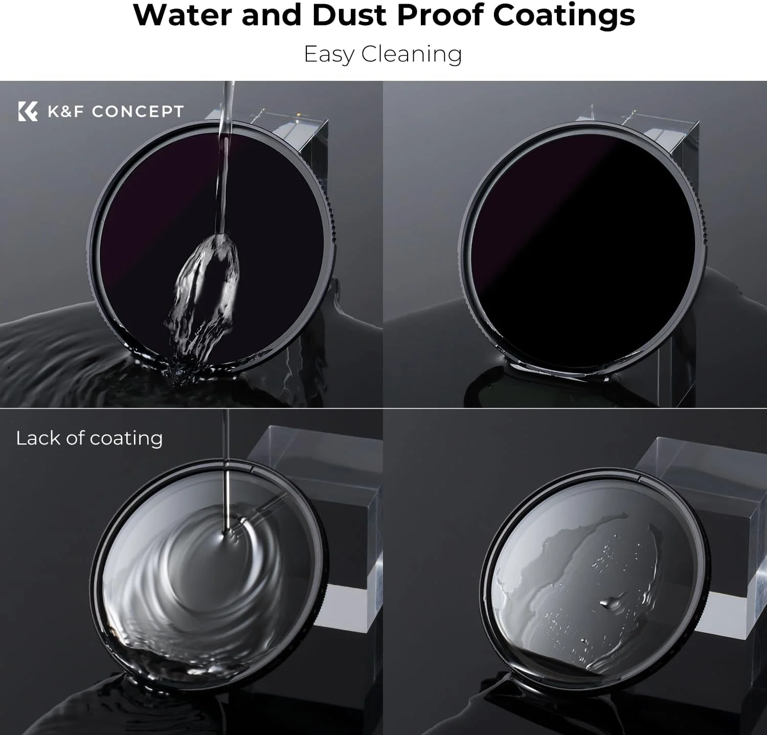 K&F Concept 67mm ND100000 ND Camera Lens Filter,16.6-Stops Fixed Neutral Density Filter with 28 Multi-Layer Coatings Waterproof & Scratch Resistant (Nano-X Series) K&F Concept 67mm ND100000 ND Camera Lens Filter,16.6-Stops Fixed Neutral Density Filter with 28 Multi-Layer Coatings Waterproof & Scratch Resistant (Nano-X Series)