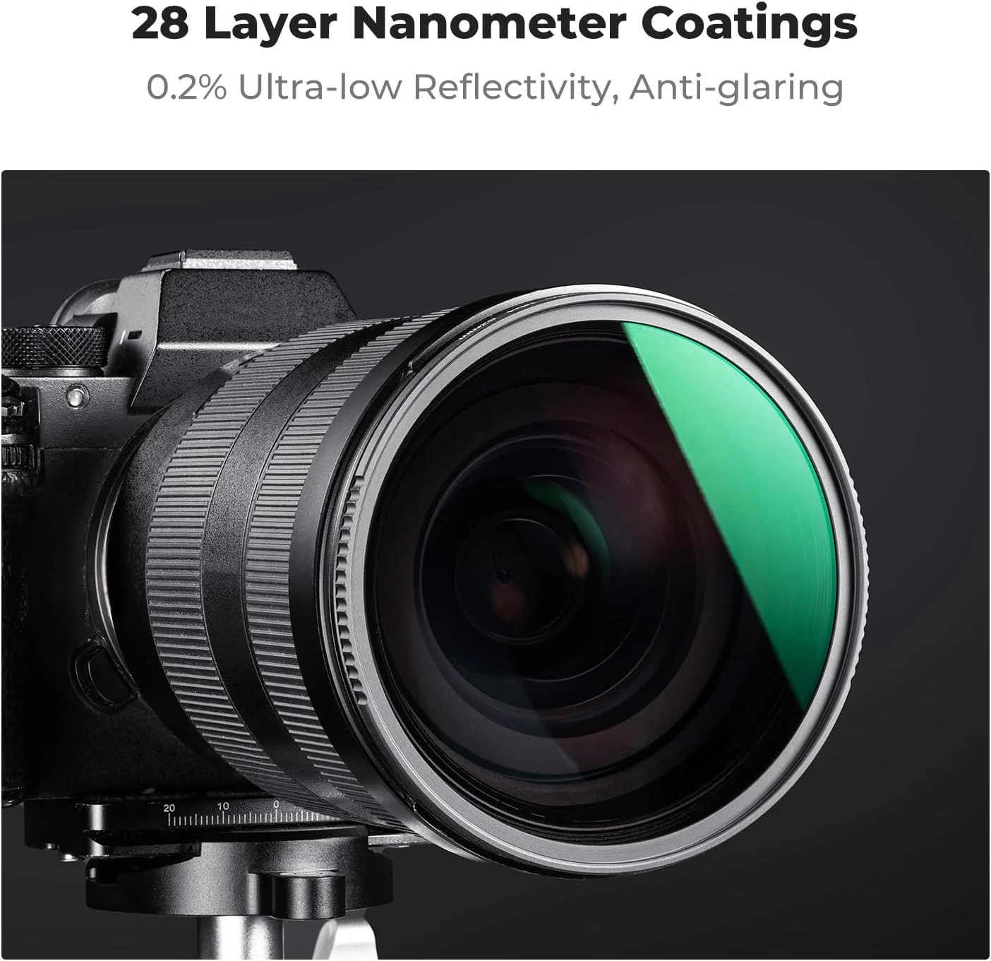 کیت فیلتر چگالی خنثی K&F CONCEPT سایز 52mm ND4 ND8 ND64 ND1000 با وضوح بالا، مقاوم در برابر آب، ضد خش و ضد انعکاس برای لنز دوربین DSLR کیت فیلتر چگالی خنثی K&F CONCEPT سایز 52mm ND4 ND8 ND64 ND1000 با وضوح بالا، مقاوم در برابر آب، ضد خش و ضد انعکاس برای لنز دوربین DSLR