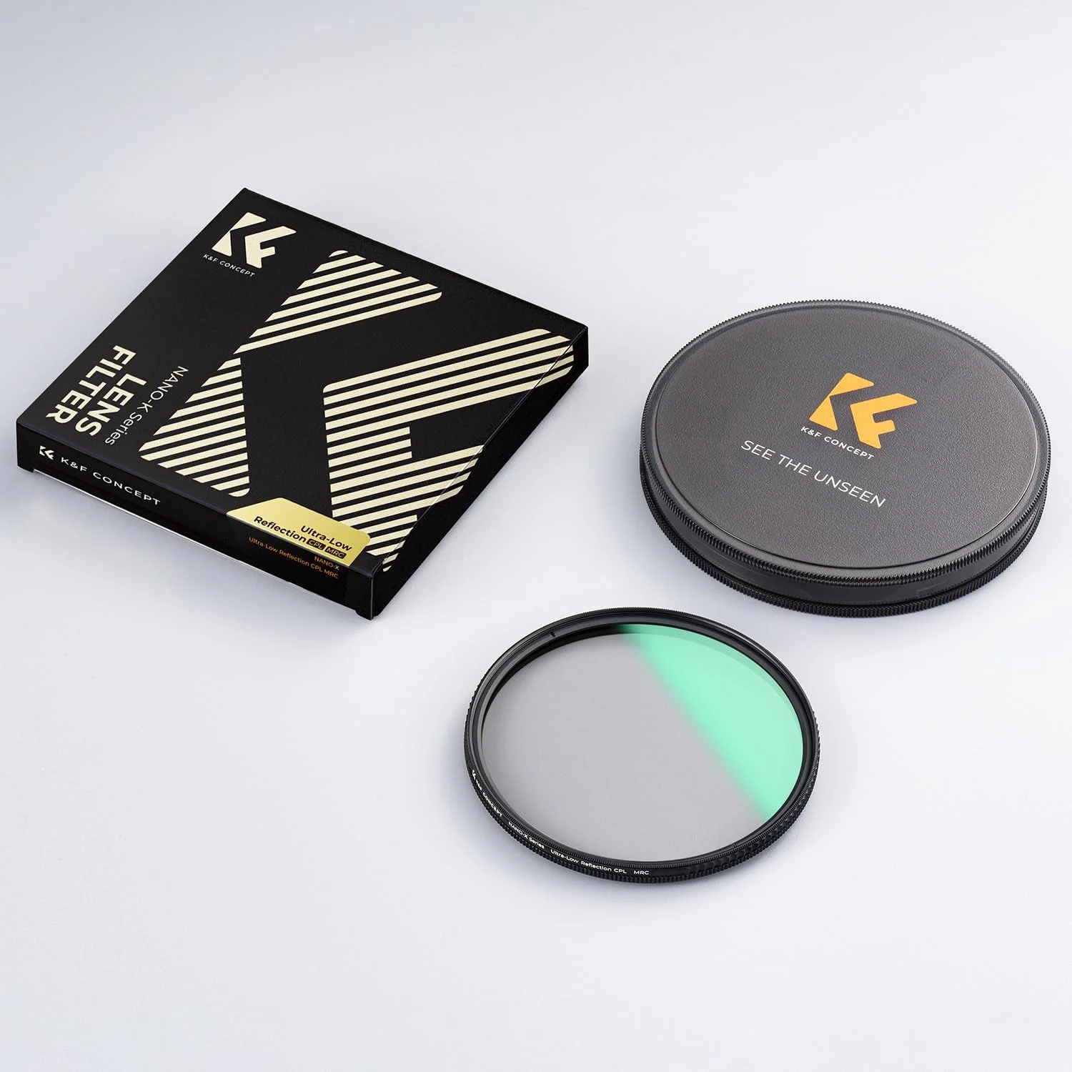فیلتر پلاریزه دایرهای با بازتاب بسیار کم K&F CONCEPT با پوششهای چند لایه 28گانه و طراحی فوقالعاده باریک (سری Nano-X) - سایز 77 میلیمتر فیلتر پلاریزه دایرهای با بازتاب بسیار کم K&F CONCEPT با پوششهای چند لایه 28گانه و طراحی فوقالعاده باریک (سری Nano-X) - سایز 77 میلیمتر