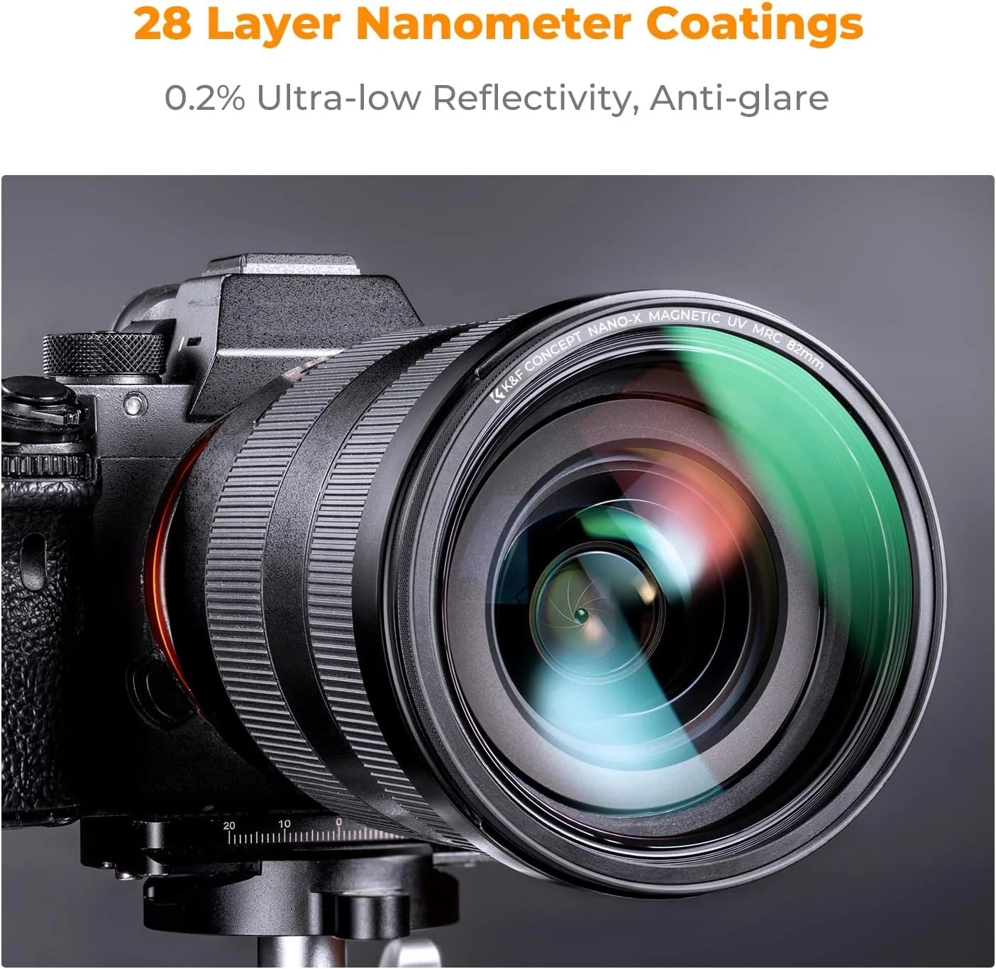 K&F Concept 46mm Magnetic MCUV CPL Fixed ND1000 Magnetic Basic Ring 4-in-1 Lens Filters Kit with 28 Multi-Coatings for Camera Lens (Nano-X Series) K&F Concept 46mm Magnetic MCUV CPL Fixed ND1000 Magnetic Basic Ring 4-in-1 Lens Filters Kit with 28 Multi-Coatings for Camera Lens (Nano-X Series)