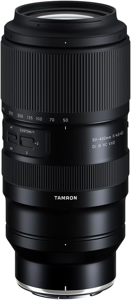 لنز تامرون 50-400 میلی‌متر F/4.5-6.3 Di III VC VXD برای نیکون Z (مدل A067Z)
