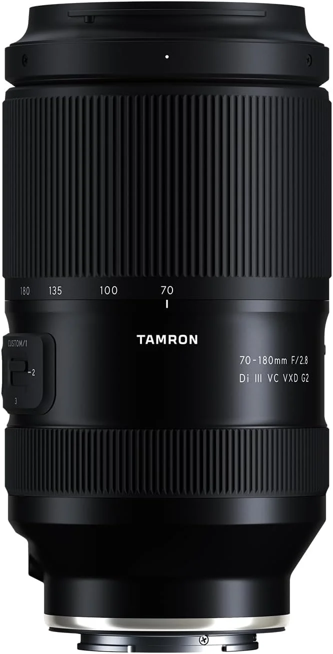 لنز تامرون 70-180mm F/2.8 Di III VC VXD G2 برای دوربین‌های بدون آینه فول فریم سونی E-Mount نسخه امارات
