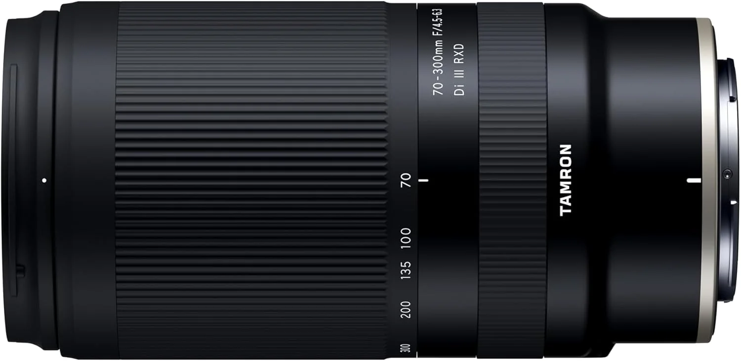 TAMRON - 70-300mm - F/4.5-6.3 Di III RXD - Nikon Z - لنز زوم تله فوتو - برای عکاسی از مناظر، ورزش و سایر فعالیت ها، حیوانات خانگی، حیات وحش و موارد دیگر - ساختار مقاوم در برابر رطوبت - A047Z