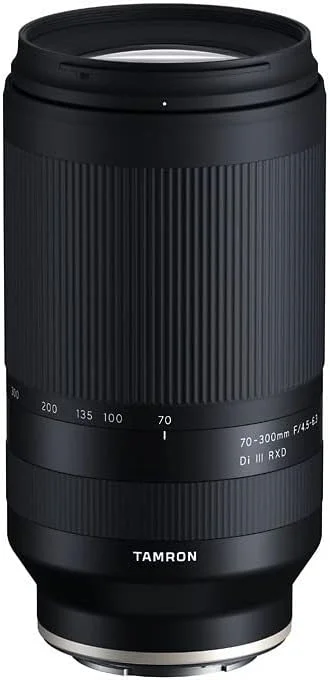 TAMRON - 70-300mm - F/4.5-6.3 Di III RXD - Nikon Z - لنز زوم تله فوتو - برای عکاسی از مناظر، ورزش و سایر فعالیت ها، حیوانات خانگی، حیات وحش و موارد دیگر - ساختار مقاوم در برابر رطوبت - A047Z TAMRON - 70-300mm - F/4.5-6.3 Di III RXD - Nikon Z - لنز زوم تله فوتو - برای عکاسی از مناظر، ورزش و سایر فعالیت ها، حیوانات خانگی، حیات وحش و موارد دیگر - ساختار مقاوم در برابر رطوبت - A047Z