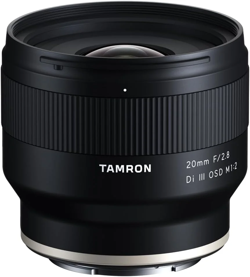 تامرون - لنز 20mm F/2.8 DI III OSD 1/2 برای دوربین های سونی E مانت - زاویه فوق عریض - ماکرو 1:2 - سبک و جمع و جور - ایده آل برای عکاسی روزمره - F050SF
