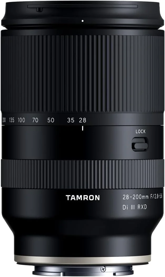 لنز تامرون 28-200mm F/2.8-5.6 DI III Rxd برای Sony E نسخه امارات لنز تامرون 28-200mm F/2.8-5.6 DI III Rxd برای Sony E نسخه امارات
