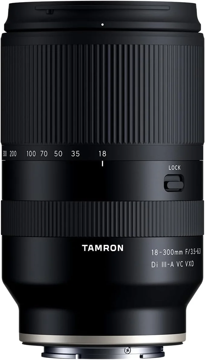 لنز تامرون 18-300mm F/3.5-6.3 DI III-A VC VXD برای دوربین های بدون آینه سونی E APS-C نسخه امارات لنز تامرون 18-300mm F/3.5-6.3 DI III-A VC VXD برای دوربین های بدون آینه سونی E APS-C نسخه امارات