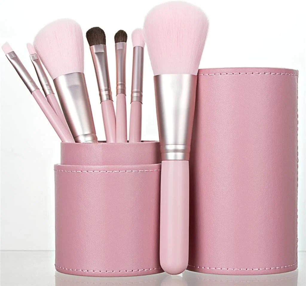 ست برس آرایشی اسکیپدر با جعبه، شامل برس سایه چشم، ابرو، پودر و کرم پودر (رنگ: C)