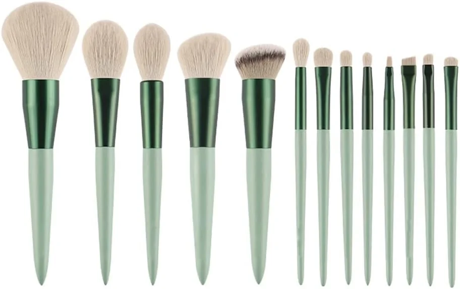 ست برس آرایشی اسکیپدر - 13 عدد برس لوازم آرایشی - قلم های زیبایی پودر و رژگونه - ابزار آرایش