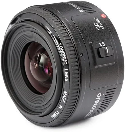 لنز 35mm F2C AF/MF یونگنو با مانت Canon EF