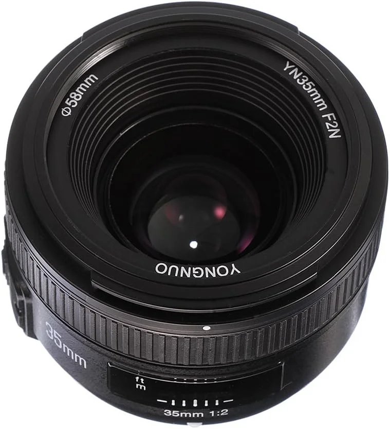 لنز YONGNUO 35mm F2.0 با دیافراگم بزرگ و فوکوس خودکار AF برای دوربین های DSLR نیکون لنز YONGNUO 35mm F2.0 با دیافراگم بزرگ و فوکوس خودکار AF برای دوربین های DSLR نیکون