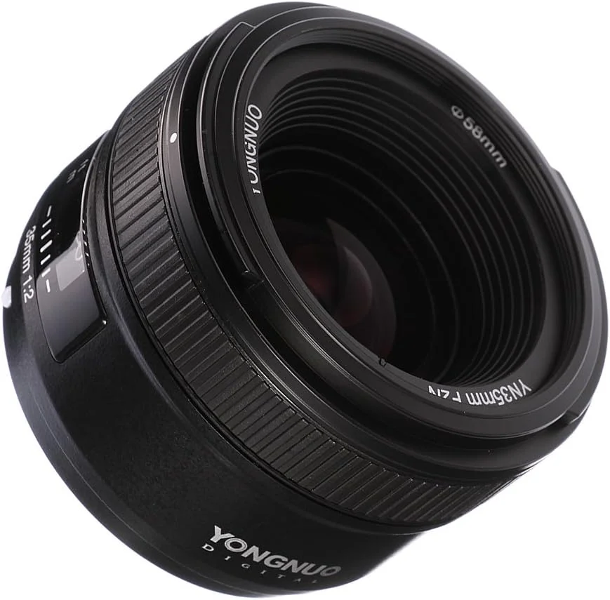 لنز YONGNUO 35mm F2.0 با دیافراگم بزرگ و فوکوس خودکار AF برای دوربین های DSLR نیکون لنز YONGNUO 35mm F2.0 با دیافراگم بزرگ و فوکوس خودکار AF برای دوربین های DSLR نیکون
