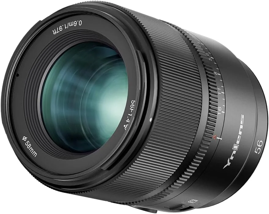 لنز 56mm F1.4 با دیافراگم بزرگ YONGNUO | لنز APS-C برای Sony E-Mount | فوکوس خودکار فوق العاده سریع و بی صدا | عکاسی پرتره و نور کم | کنترل بی سیم و طراحی مقاوم در برابر آب و هوا YN56mm F1.4S DA DSM WL PRO لنز 56mm F1.4 با دیافراگم بزرگ YONGNUO | لنز APS-C برای Sony E-Mount | فوکوس خودکار فوق العاده سریع و بی صدا | عکاسی پرتره و نور کم | کنترل بی سیم و طراحی مقاوم در برابر آب و هوا YN56mm F1.4S DA DSM WL PRO