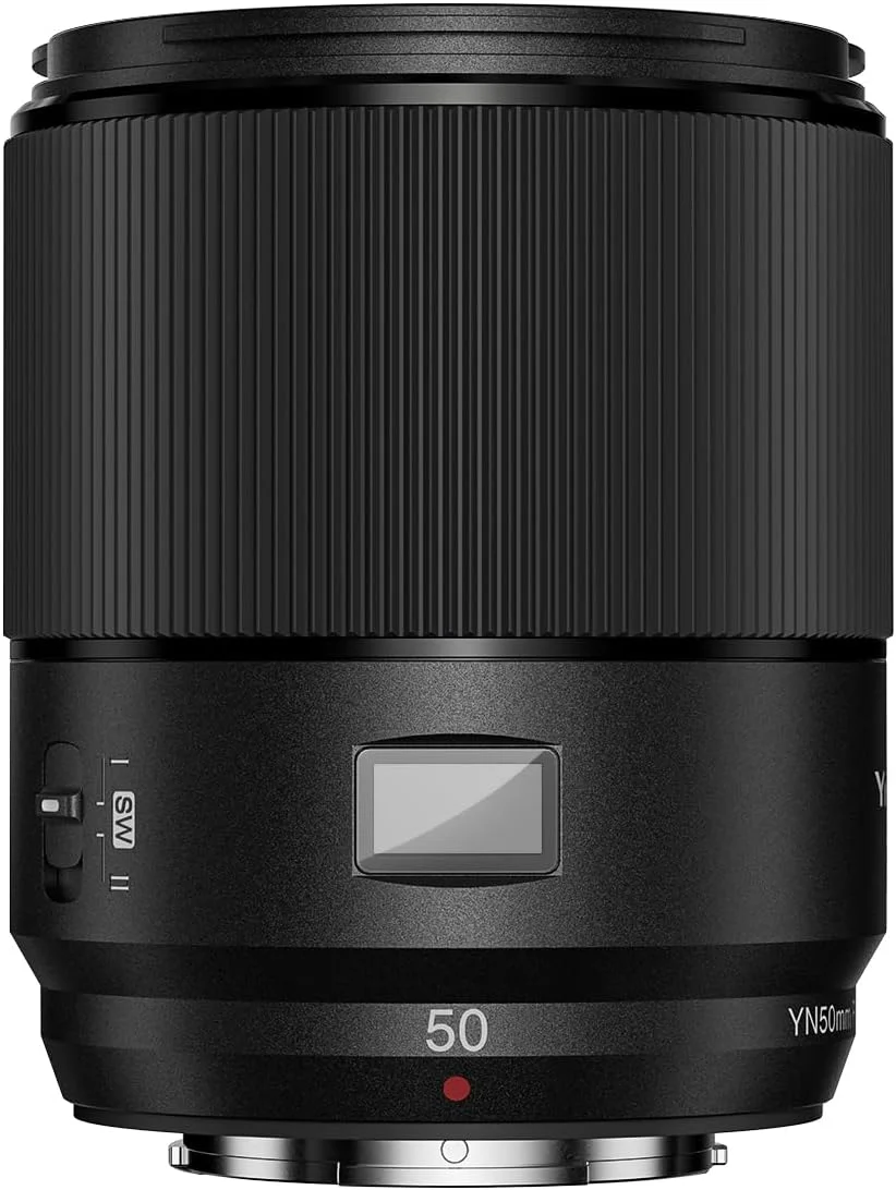 لنز استاندارد پرایم 50 میلیمتری یونگنو YN50MM F1.8X DA DSM Pro با فوکوس خودکار APS-C برای دوربینهای فوجی X-Mount لنز استاندارد پرایم 50 میلیمتری یونگنو YN50MM F1.8X DA DSM Pro با فوکوس خودکار APS-C برای دوربینهای فوجی X-Mount