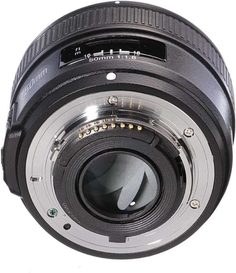 لنز استاندارد و پرایم 50mm F1.8 یونگنو YONGNUO با دیافراگم بزرگ، فوکوس خودکار و دستی AF MF برای دوربین های DSLR نیکون لنز استاندارد و پرایم 50mm F1.8 یونگنو YONGNUO با دیافراگم بزرگ، فوکوس خودکار و دستی AF MF برای دوربین های DSLR نیکون
