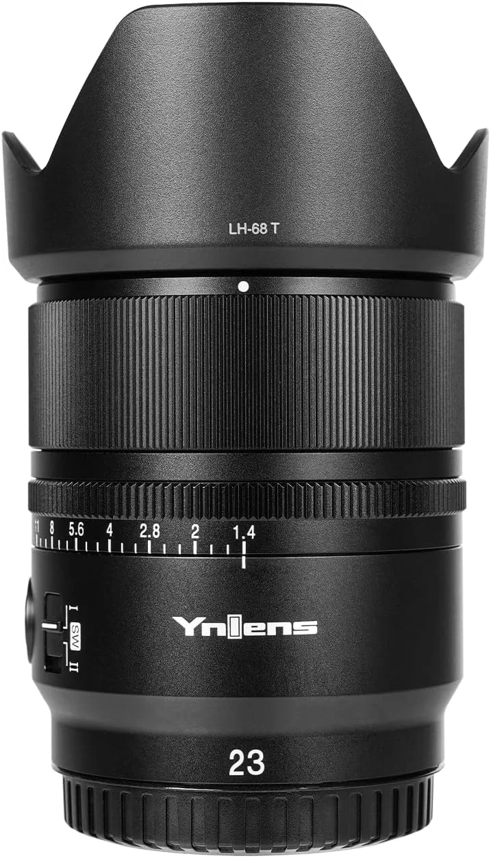 لنز 23mm f/1.4 YONGNUO با مانت E و فوکوس خودکار APS-C برای دوربین های سونی با مانت E مدل ZV-E10 II، ZV-E10a6700a6600a6500a6400a6300a6100a6000a5100a5000 لنز 23mm f/1.4 YONGNUO با مانت E و فوکوس خودکار APS-C برای دوربین های سونی با مانت E مدل ZV-E10 II، ZV-E10a6700a6600a6500a6400a6300a6100a6000a5100a5000