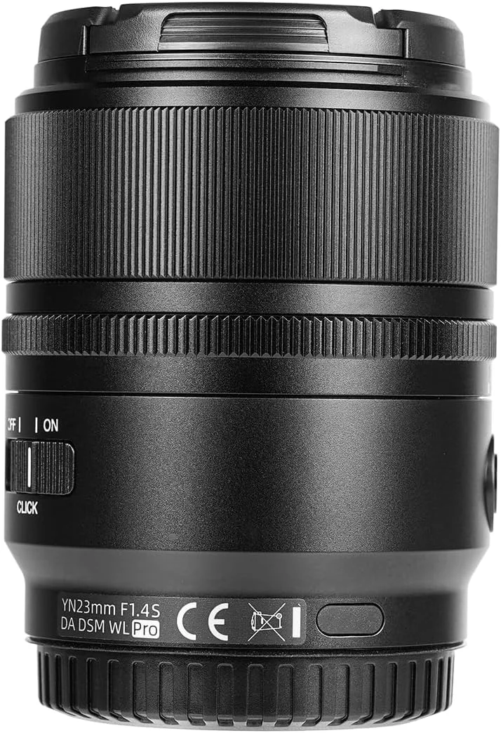 لنز 23mm f/1.4 YONGNUO با مانت E و فوکوس خودکار APS-C برای دوربین های سونی با مانت E مدل ZV-E10 II، ZV-E10a6700a6600a6500a6400a6300a6100a6000a5100a5000 لنز 23mm f/1.4 YONGNUO با مانت E و فوکوس خودکار APS-C برای دوربین های سونی با مانت E مدل ZV-E10 II، ZV-E10a6700a6600a6500a6400a6300a6100a6000a5100a5000