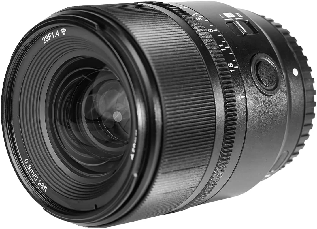 لنز 23mm f/1.4 YONGNUO با مانت E و فوکوس خودکار APS-C برای دوربین های سونی با مانت E مدل ZV-E10 II، ZV-E10a6700a6600a6500a6400a6300a6100a6000a5100a5000 لنز 23mm f/1.4 YONGNUO با مانت E و فوکوس خودکار APS-C برای دوربین های سونی با مانت E مدل ZV-E10 II، ZV-E10a6700a6600a6500a6400a6300a6100a6000a5100a5000