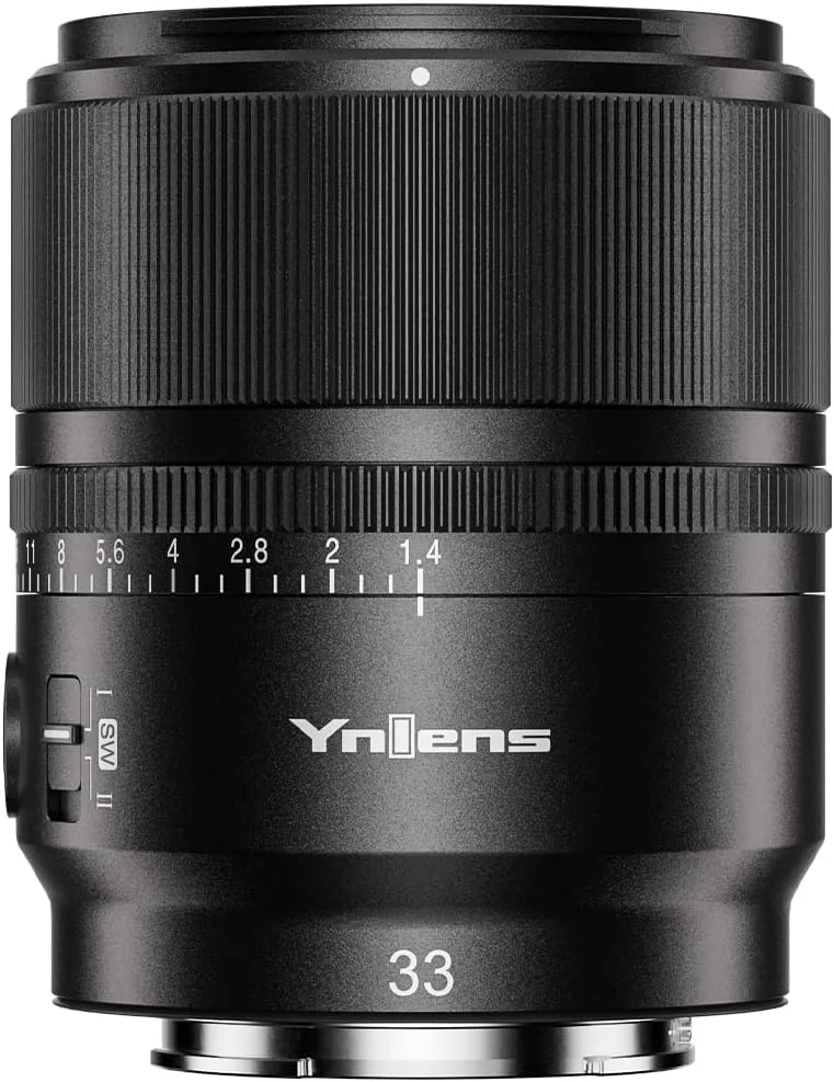 لنز استاندارد پرایم YONGNUO 33MM F1.4S DA DSM WL Pro برای مانت Sony E، فوکوس خودکار فرمت APS-C برای دوربین های بدون آینه سونی (YN23mm F1.4S DA DSM WL Pro) لنز استاندارد پرایم YONGNUO 33MM F1.4S DA DSM WL Pro برای مانت Sony E، فوکوس خودکار فرمت APS-C برای دوربین های بدون آینه سونی (YN23mm F1.4S DA DSM WL Pro)
