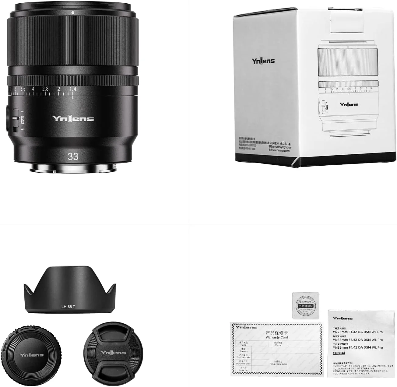لنز استاندارد پرایم YONGNUO 33MM F1.4S DA DSM WL Pro برای مانت Sony E، فوکوس خودکار فرمت APS-C برای دوربین های بدون آینه سونی (YN23mm F1.4S DA DSM WL Pro) لنز استاندارد پرایم YONGNUO 33MM F1.4S DA DSM WL Pro برای مانت Sony E، فوکوس خودکار فرمت APS-C برای دوربین های بدون آینه سونی (YN23mm F1.4S DA DSM WL Pro)