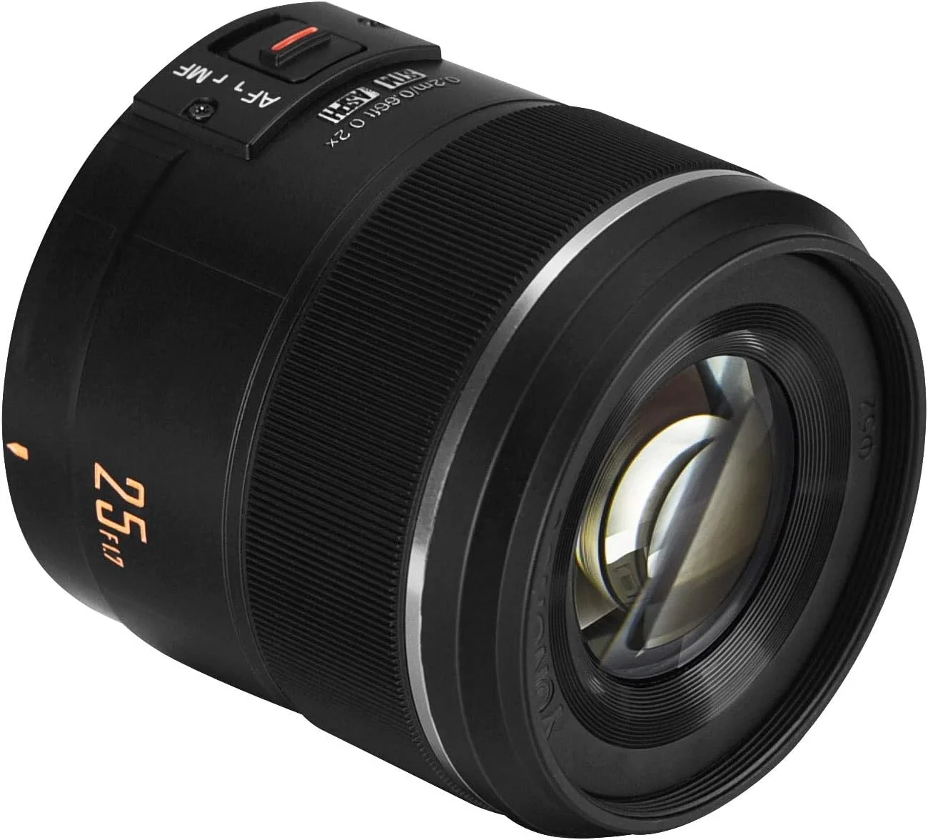 لنز استاندارد پرایم فوکوس خودکار یونگنو YN25mm F1.7M، بدون آینه میکرو چهار سوم، سازگار با دوربین های المپوس و پاناسونیک - مشکی لنز استاندارد پرایم فوکوس خودکار یونگنو YN25mm F1.7M، بدون آینه میکرو چهار سوم، سازگار با دوربین های المپوس و پاناسونیک - مشکی