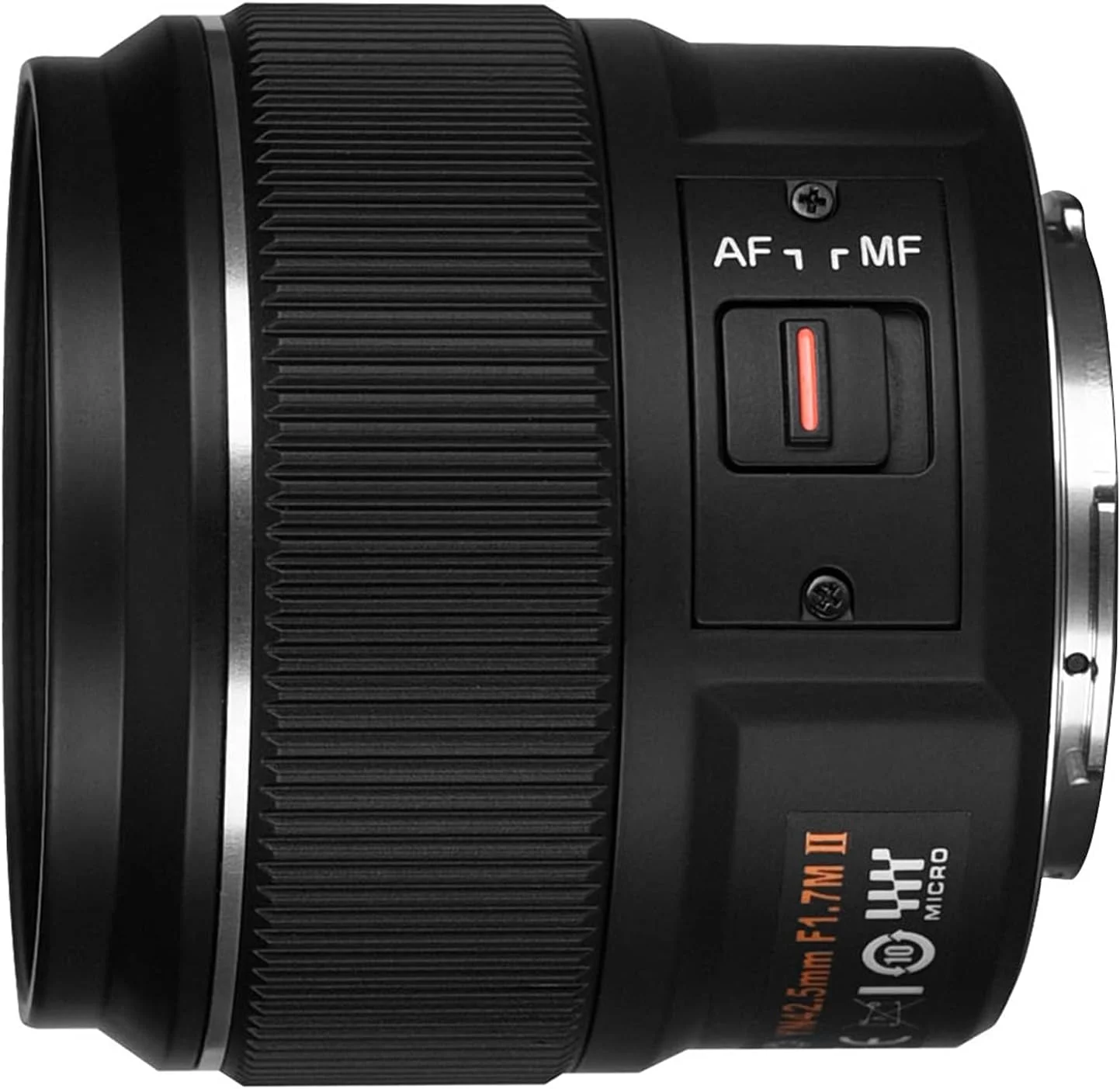 لنز پرایم ثابت 42.5 میلیمتری YONGNUO YN42.5mm F1.7M II با فوکوس خودکار برای دوربینهای میکرو چهار سوم - مشکی لنز پرایم ثابت 42.5 میلیمتری YONGNUO YN42.5mm F1.7M II با فوکوس خودکار برای دوربینهای میکرو چهار سوم - مشکی