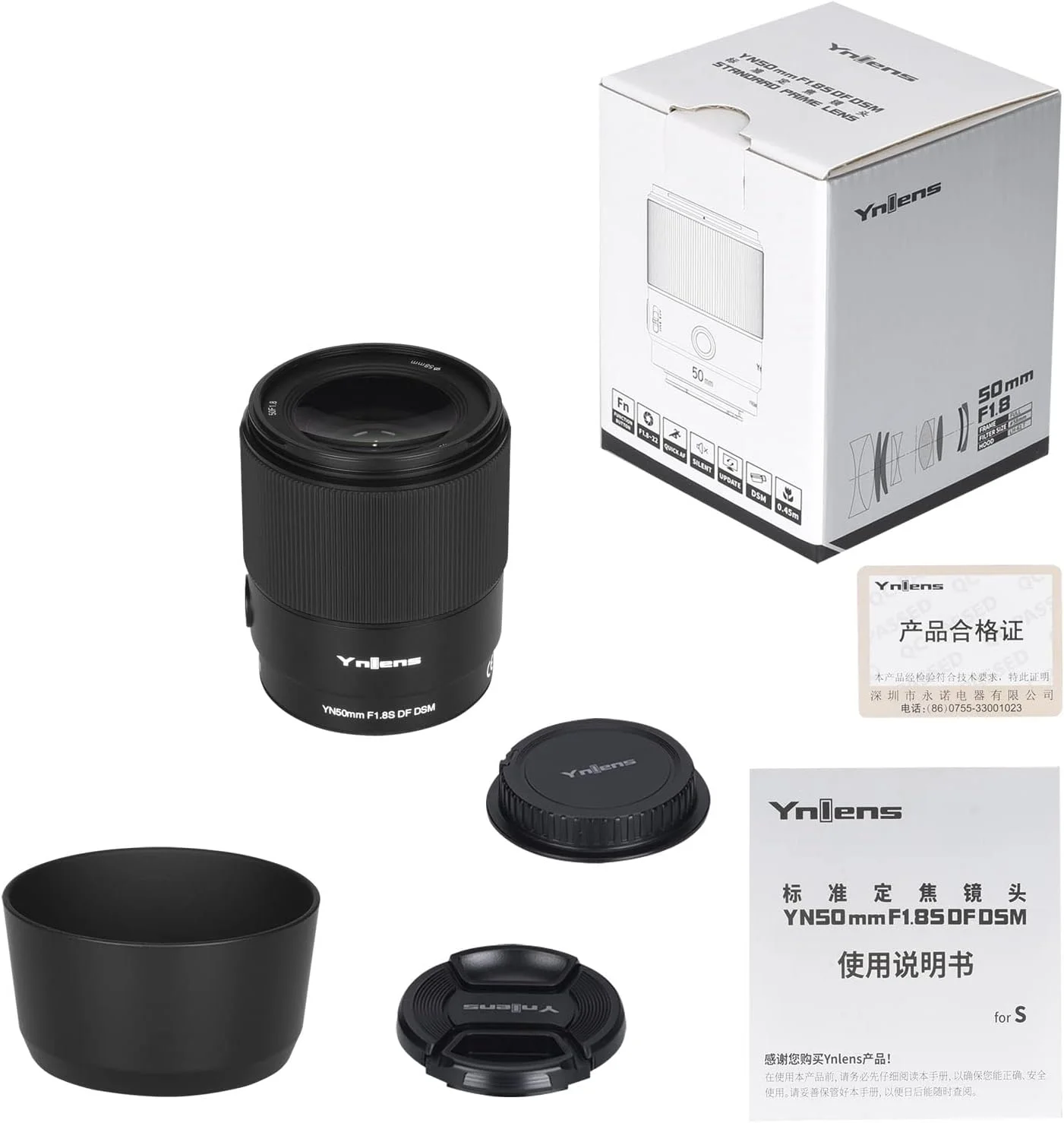 لنز یونگنو YN50MM F1.8S DF DSM برای سونی، لنز پرایم استاندارد فول فریم، فوکوس خودکار دیافراگم بزرگ F1.8 برای مانت E سونی لنز یونگنو YN50MM F1.8S DF DSM برای سونی، لنز پرایم استاندارد فول فریم، فوکوس خودکار دیافراگم بزرگ F1.8 برای مانت E سونی