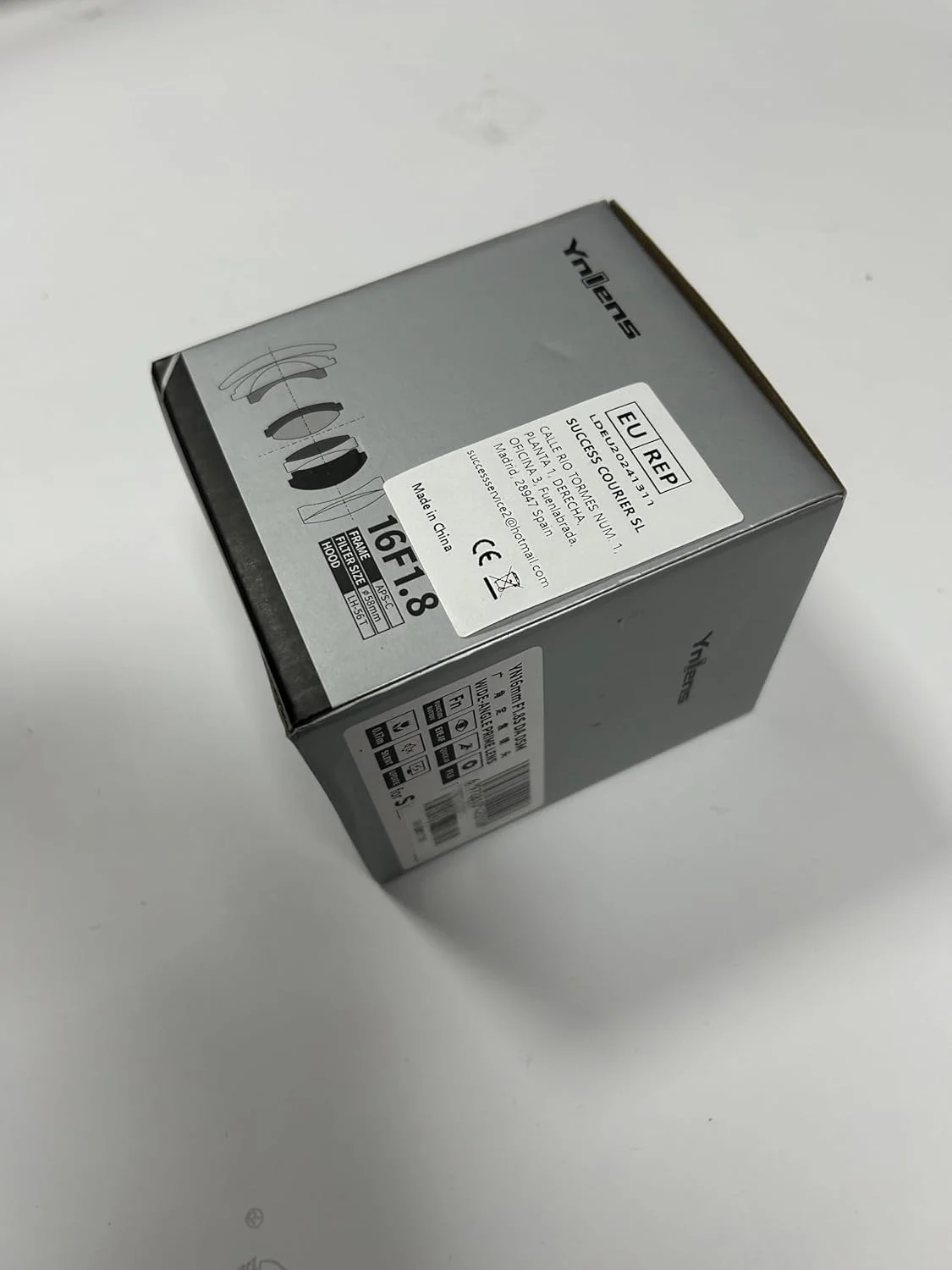 لنز یونگنو YN16MM F1.8S DA DSM لنز یونگنو YN16MM F1.8S DA DSM