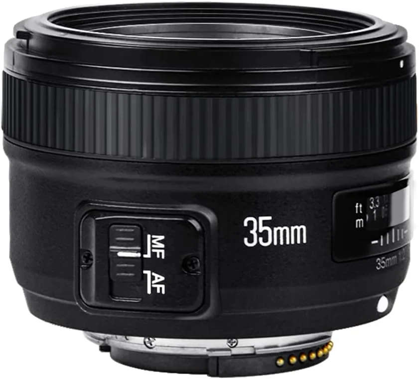 لنز واید انگل و فوکوس ثابت یونگنو YONGNUO YN35mm F2N با دیافراگم 1:2 و قابلیت فوکوس خودکار و دستی برای دوربین های DSLR نیکون لنز واید انگل و فوکوس ثابت یونگنو YONGNUO YN35mm F2N با دیافراگم 1:2 و قابلیت فوکوس خودکار و دستی برای دوربین های DSLR نیکون