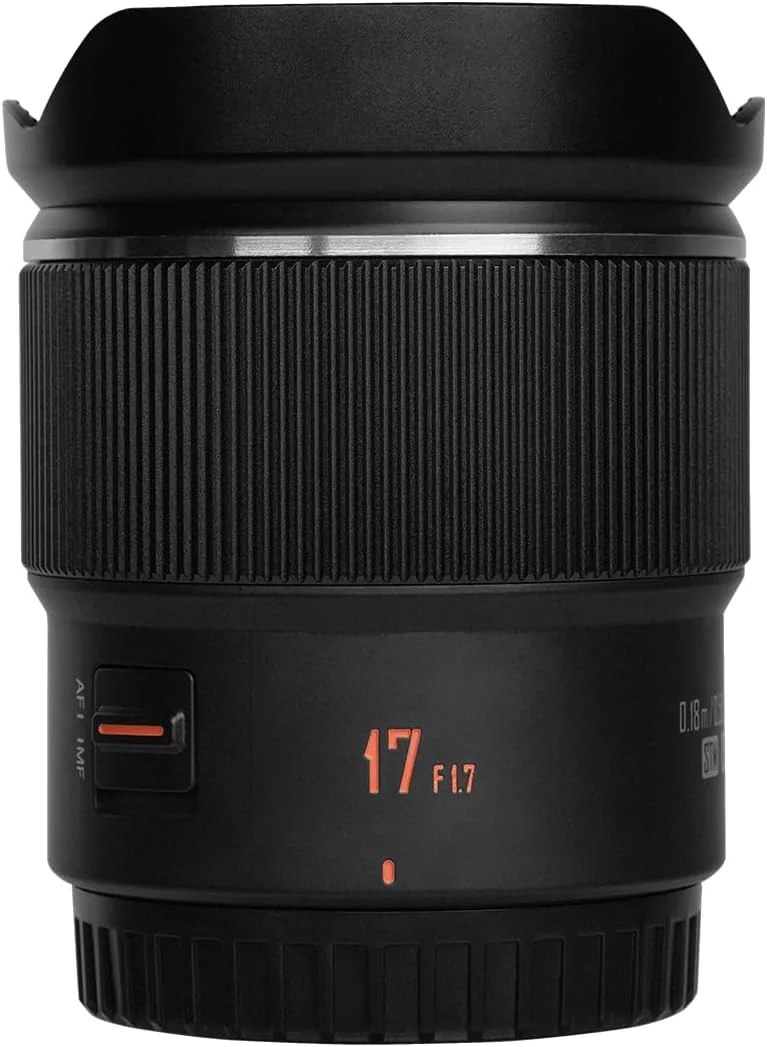 لنز YONGNUO YN17MM F1.7M برای مانت M43، لنز استاندارد پرایم 17 میلیمتری F1.7 با فوکوس خودکار، MFT Micro Four Thirds برای دوربینهای بدون آینه لنز YONGNUO YN17MM F1.7M برای مانت M43، لنز استاندارد پرایم 17 میلیمتری F1.7 با فوکوس خودکار، MFT Micro Four Thirds برای دوربینهای بدون آینه
